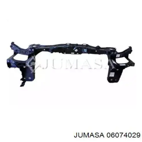 A4158850700 Mercedes Suporte do radiador montado (painel de montagem de fixação das luzes)