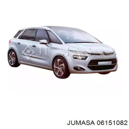 9814630380 Peugeot/Citroen Viga inferior do radiador