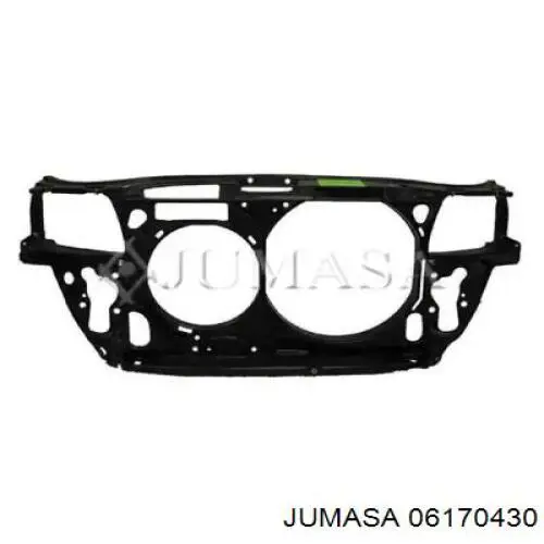 8D0805594AQ VAG Suporte do radiador montado (painel de montagem de fixação das luzes)