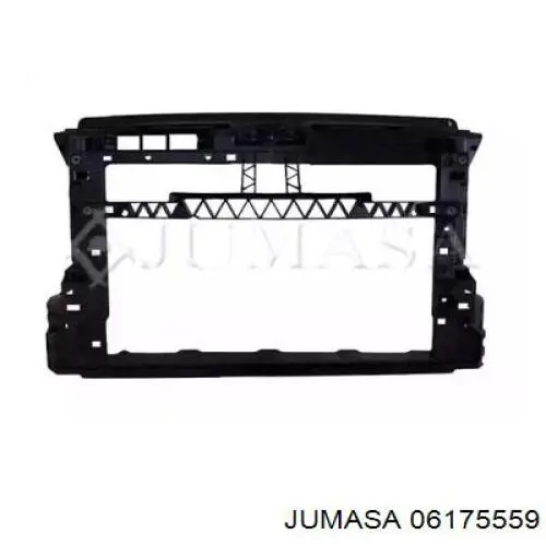 6C0805588H VAG Suporte do radiador montado (painel de montagem de fixação das luzes)