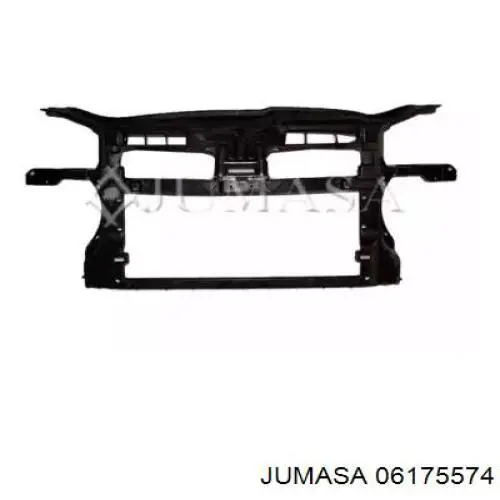 Suporte do radiador montado (painel de montagem de fixação das luzes) 3L805021 AND