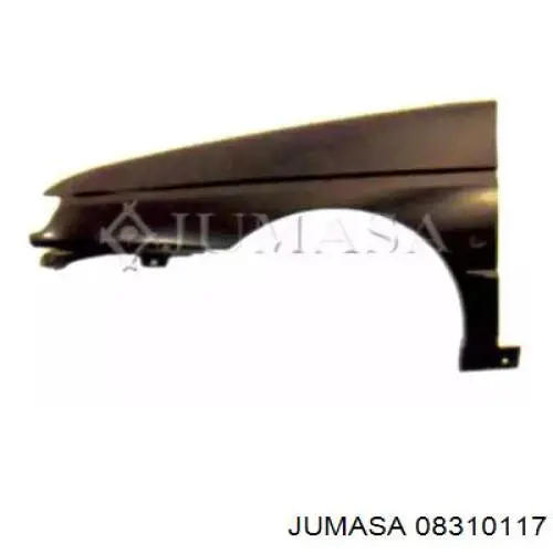 46552119 Fiat/Alfa/Lancia Pára-lama dianteiro esquerdo