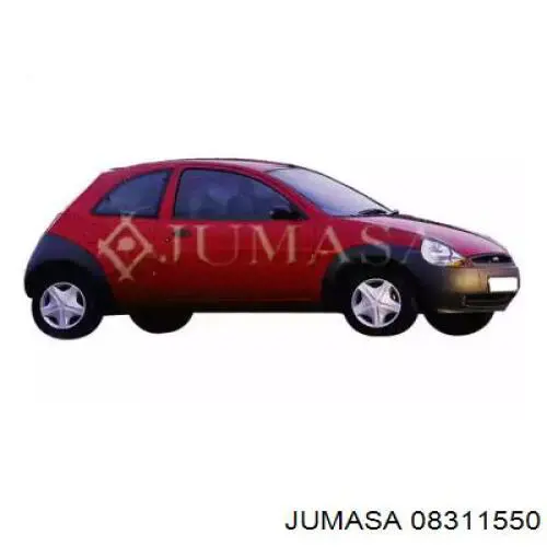 Pára-lama dianteiro esquerdo 320001 Polcar