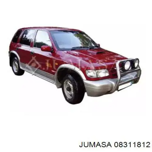 Pára-lama dianteiro direito KIA Sportage I K00