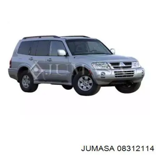 MMR535759 Mitsubishi Pára-lama dianteiro esquerdo