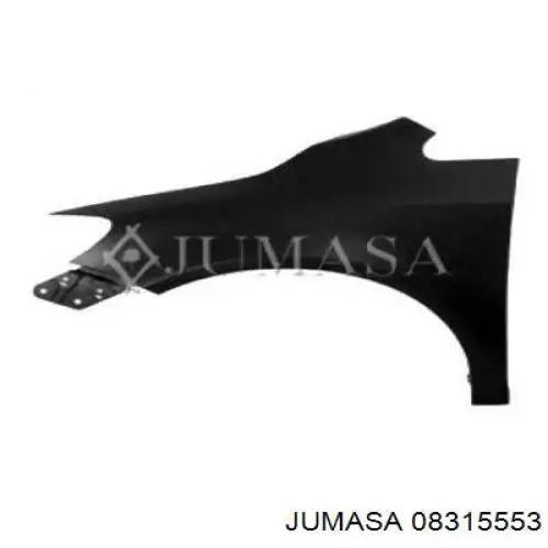 Pára-lama dianteiro esquerdo Prasco VG0403004 preço, a partir de 112,37 USD