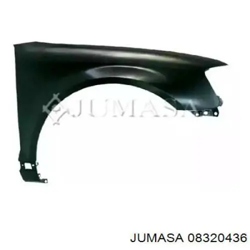 Pára-lama dianteiro direito 133202J Polcar