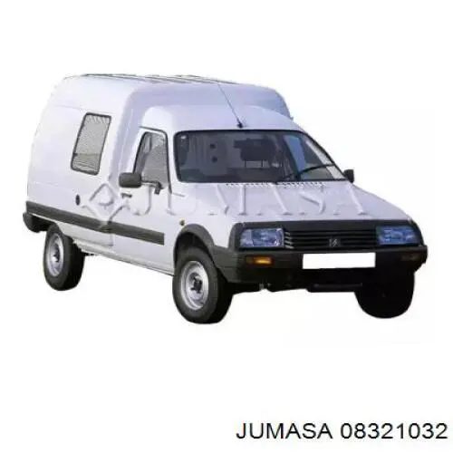 Pára-lama dianteiro direito Citroen C15  VD