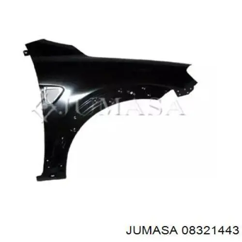 Pára-lama dianteiro direito Polcar 255002 preço, a partir de 146,67 USD