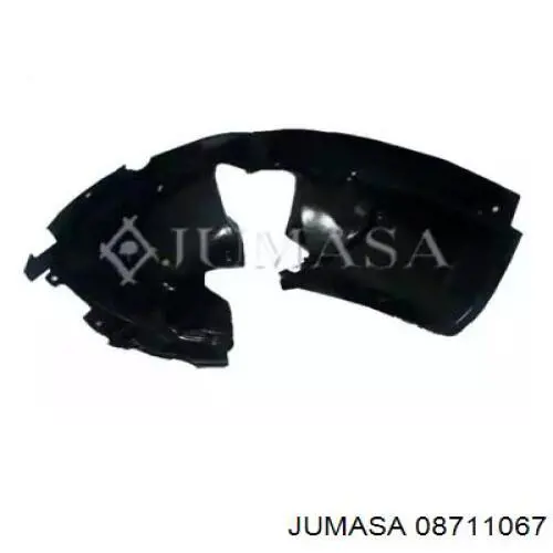 Guarda-barras esquerdo do pára-lama dianteiro Peugeot/Citroen 7136AH preço, a partir de 39,21 USD
