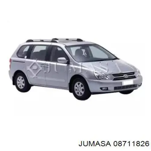 868114D002 Hyundai/Kia Guarda-barras esquerdo do pára-lama dianteiro