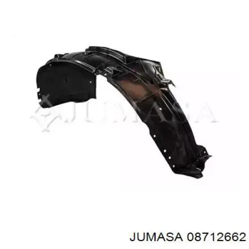 Compre 63841JG30B Nissan/Infiniti Guarda-barras esquerdo do pára-lama dianteiro