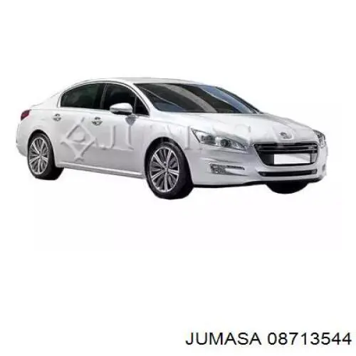 7136NL Peugeot/Citroen Guarda-barras esquerdo do pára-lama dianteiro