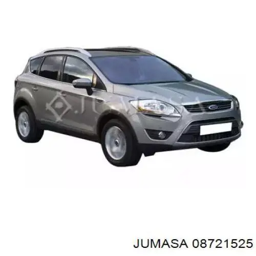Compre 8V4116114AC Ford Guarda-barras direito do pára-lama dianteiro