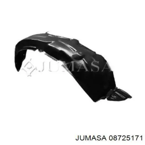 Compre 538750D040 Toyota Guarda-barras direito do pára-lama dianteiro