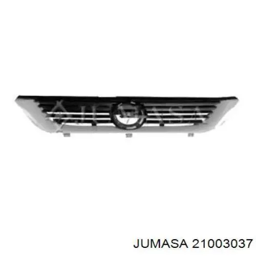 Grelha do radiador 6320031 General Motors