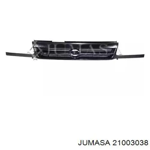 Grelha do radiador KH5050990 Starline