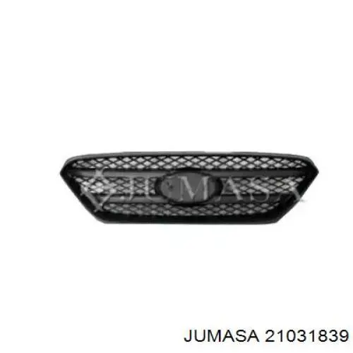 863801D000 Hyundai/Kia Grelha do radiador