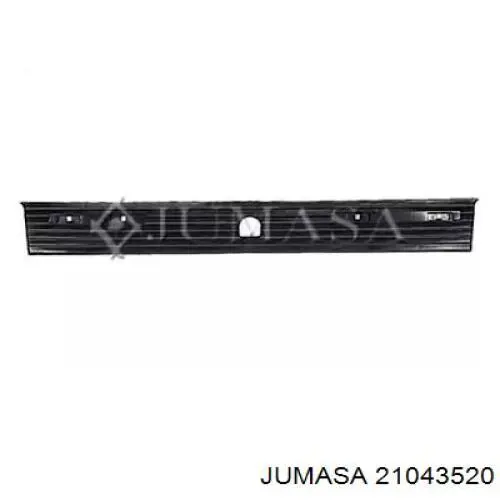 Compre 572291 Polcar Placa sobreposta de porta-malas (de 3ª/5ª porta traseira)