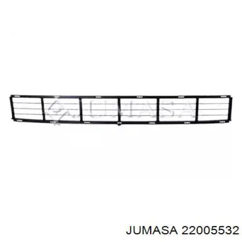 Compre 7M0854687A VAG Grelha central do pára-choque dianteiro