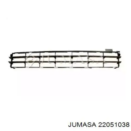 Compre 7414JF Peugeot/Citroen Grelha central do pára-choque dianteiro