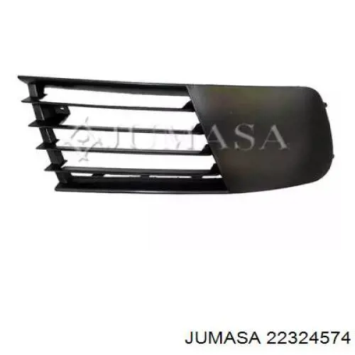 Compre 6L0853666K9B9 VAG Grelha direita do pára-choque dianteiro