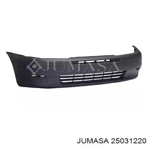 Pára-choque dianteiro FIA07PU001 Eurobump