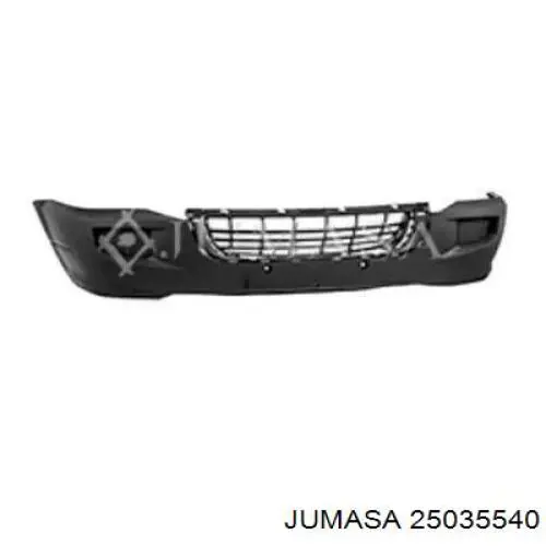 Pára-choque dianteiro Mercedes 2E0121207A