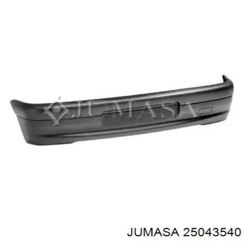 9625854477 Peugeot/Citroen Pára-choque traseiro