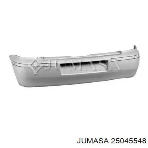 Compre 107232410 VAG Pára-choque traseiro