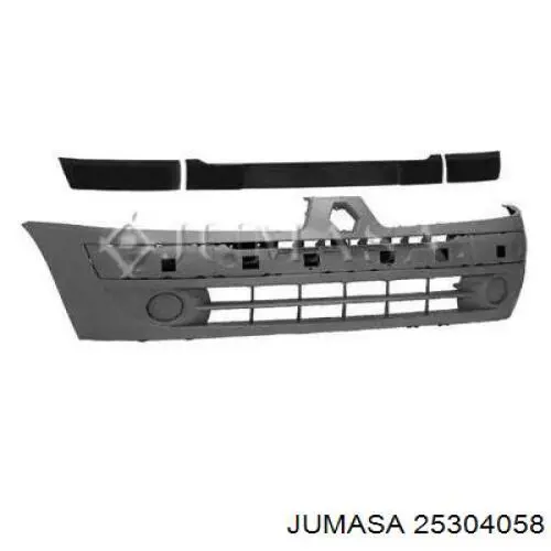 Pára-choque dianteiro APRN22061T Amparts