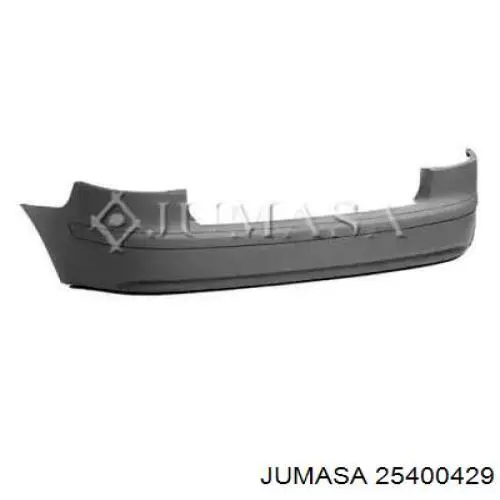 Compre 8P3807303GRU VAG Pára-choque traseiro