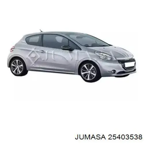Pára-choque traseiro 1607254680 Peugeot/Citroen