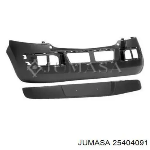 Compre 850107698R Renault (RVI) Pára-choque traseiro