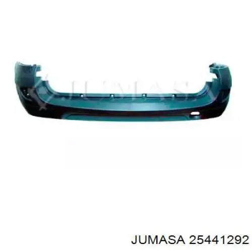 8450000256 Renault (RVI) Pára-choque traseiro