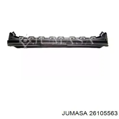 3C8807651B VAG Spoiler do pára-choque dianteiro