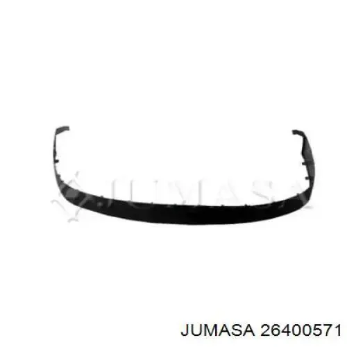 51127258428 BMW Spoiler do pára-choque traseiro