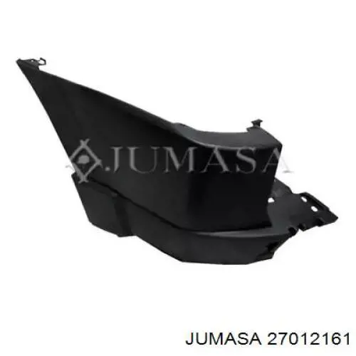 6410B015XA Mitsubishi Pára-choque traseiro, parte esquerda