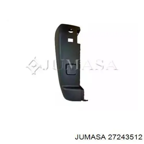 Compre 1617416680 Peugeot/Citroen Pára-choque traseiro, parte direita