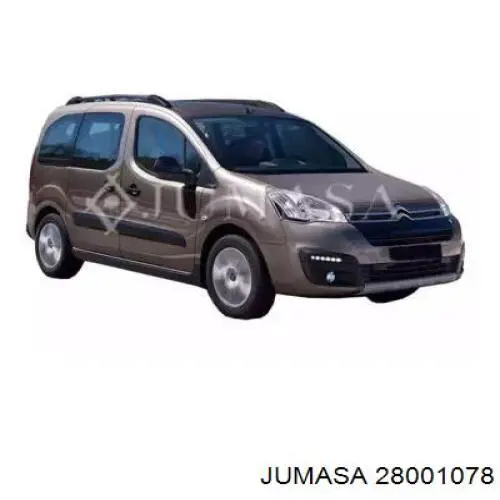 Compre 1613564580 Peugeot/Citroen Tampão (grelha) das luzes de nevoeiro do pára-choque dianteiro