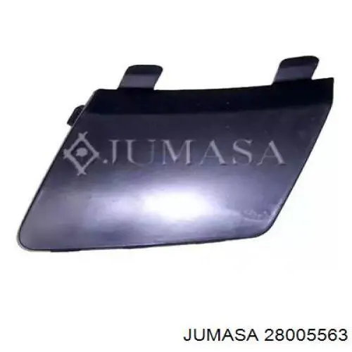 Compre 3C8807241GRU VAG Tampão dianteira do pára-choque do gancho de reboque