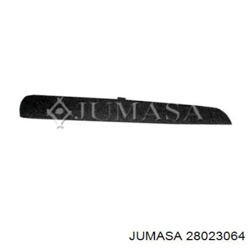 Compre 1400336 Opel Placa sobreposta direita do pára-choque dianteiro