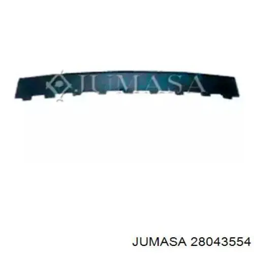 Compre 7452V0 Peugeot/Citroen Moldura central do pára-choque traseiro