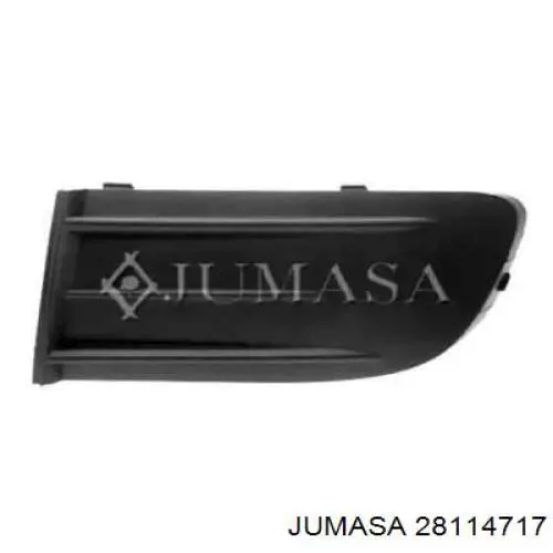 Compre 1Z0807367B41 VAG Tampão (grelha) das luzes de nevoeiro do pára-choque dianteiro esquerdo