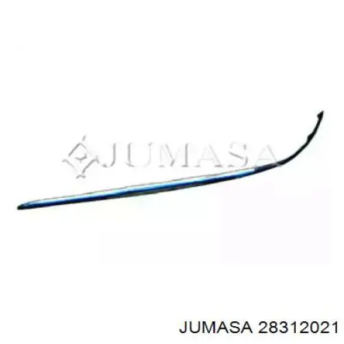 Compre A20388517219197 Mercedes Moldura esquerda do pára-choque dianteiro
