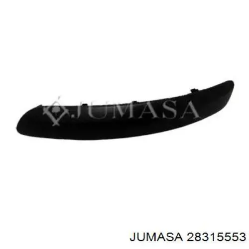 Compre 5M08076569B9 VAG Placa sobreposta direita do pára-choque dianteiro