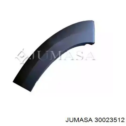 Compre 735423190 Fiat/Alfa/Lancia Placa sobreposta direita do pára-choque dianteiro