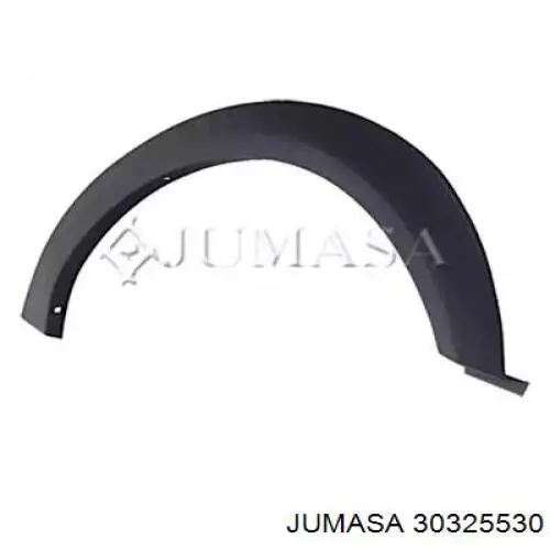 Expansor (placa sobreposta) de arco do pára-lama dianteiro direito Jumasa 30325530 preço, a partir de 8,24 USD