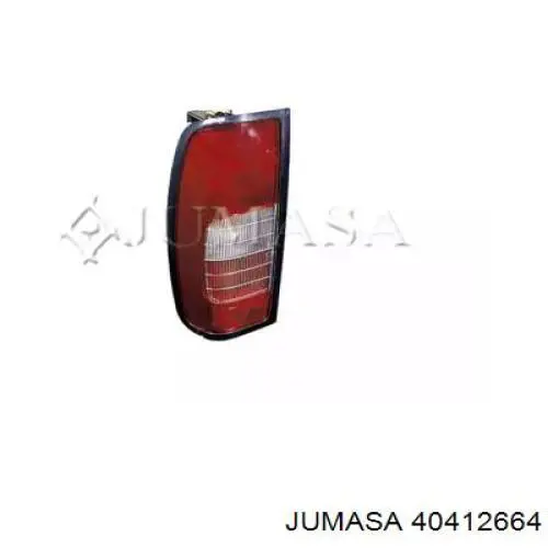 Lanterna traseira esquerda 21519K3LLDAE Depo/Loro/Abakus