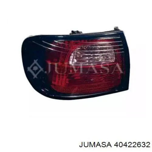 Lanterna traseira direita externa 6011290E Polcar